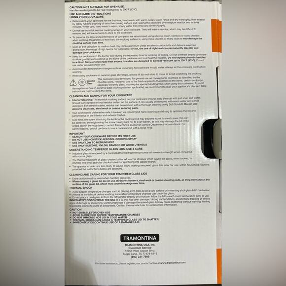 NEW Tramontina SimpleCooking Nonstick 1 Qt Sauce Pan with lid - Picture 6 of 7